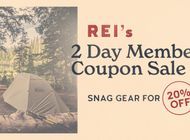 Snag 20% Off with REI's 2-Day Member Coupon Sale