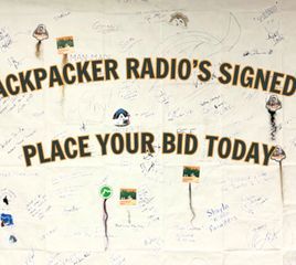 Backpacker Radio's Signed Tyvek: Autographs from Backpacking's Biggest Names