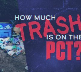How Much Trash Gets Left on the PCT? Two Scientists Thru-Hiked It To Find Out