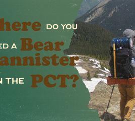 Where Do You Need a Bear Canister on the PCT?