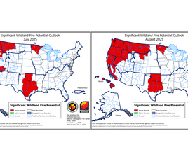 2025 Likely To Be a Heavy Wildfire Season in North America, Federal Officials Warn
