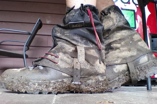 Muddy Buddies: On Dry Feet and Big Boots