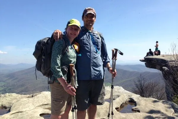 Yellow is Our New Color and We Have a Trail Name: Davenport Gap to McAfee Knob