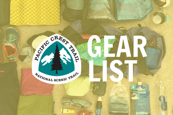 Pacific Crest Trail Thru-Hiker Gear List