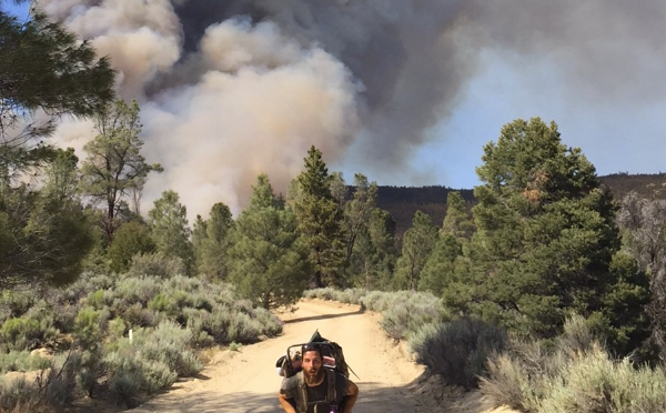 Fire Between Walker Pass And Kennedy Meadows