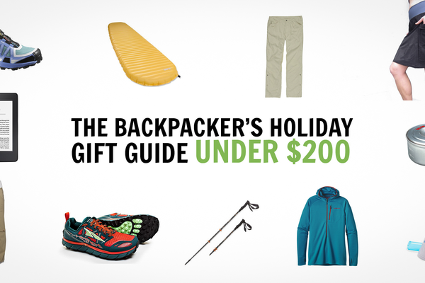 Our 2016 Backpacker’s Holiday Gift Guide: Under $200