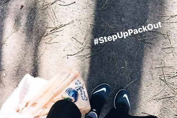 Leave the Trail Cleaner Than You Found It: #StepUpPackOut