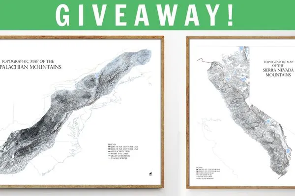 Meet Muir Way Maps [And an Exclusive GIVEAWAY!]