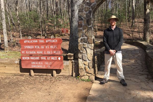 The Barefoot Hiker Begins His AT Thru-Hike