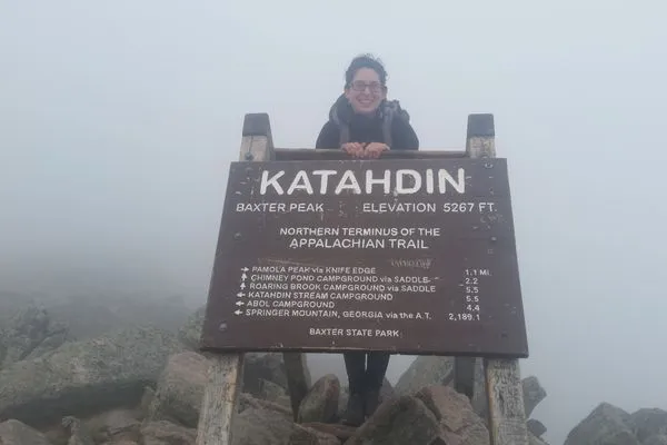 Summiting Katahdin (August 31)