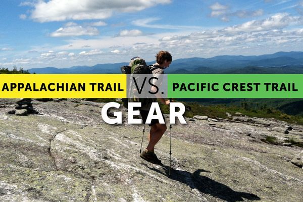 Gear List: Appalachian Trail vs. Pacific Crest Trail