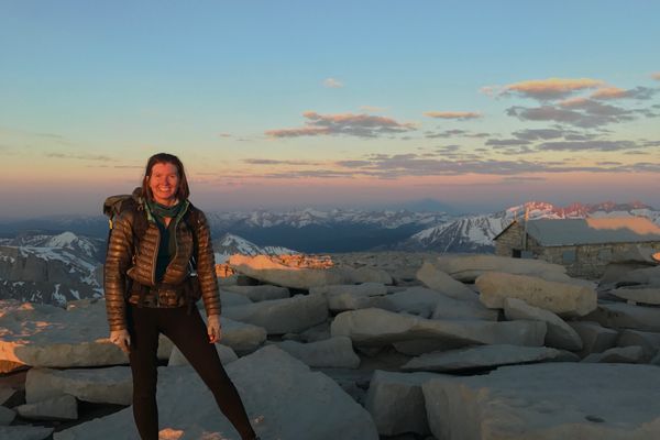 Balancing Caution and Bravery: The Sunrise Summit of a Snow-Coated Mt. Whitney