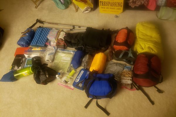 Leaving and Starting: Actually getting on Trail