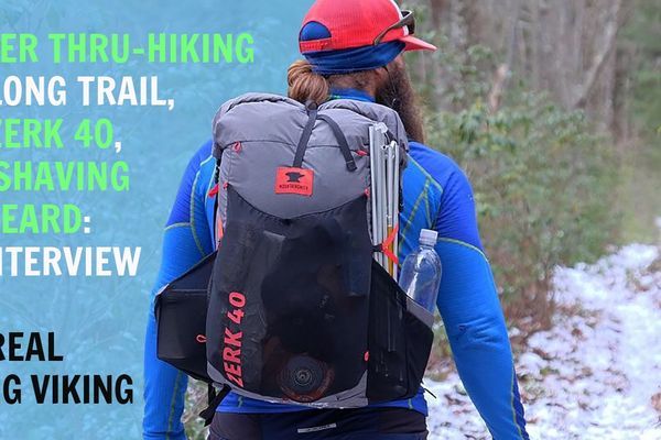 Winter Thru-Hiking The Long Trail, The Zerk 40, and Shaving His Beard: An Interview with The Real Hiking Viking