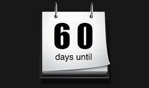60 Days and Counting Before I Leave