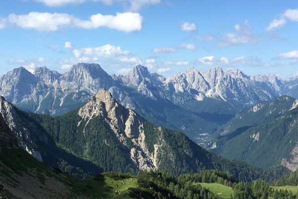Ridge Walking the Carnic Alps-Reverse Route