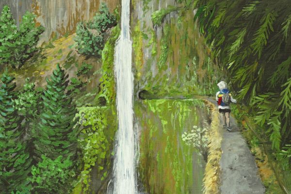 Using Art to Stay Connected to Trails While Social Distancing