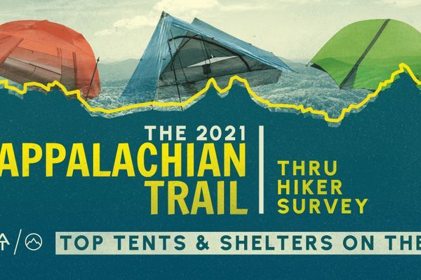 Top Tents and Shelters on the Appalachian Trail: 2021 Thru-Hiker Survey