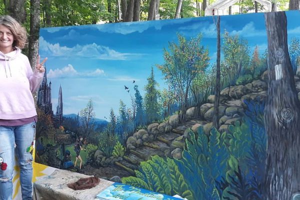 Painting the AT: How One Artist is Transforming the Trail, One Hostel at a Time