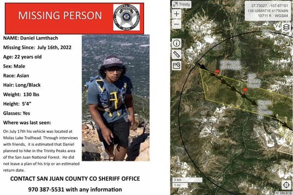 Search Continues for Missing Hiker in San Juan National Forest