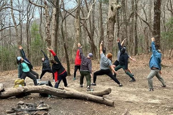 Yoga Sisters on the Appalachian Trail