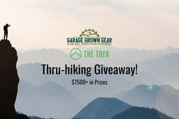 The Trek & Garage Grown Gear Present the 2023 Thru-Hiking Giveaway