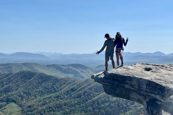 McAfee Knob, Voyeurism, Accidentally Breaking My Molar Tooth and Hitchhiking Across the Country