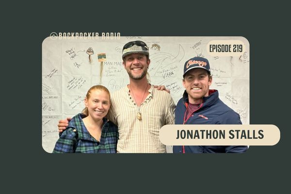 Backpacker Radio #219 | Jonathon Stalls on his 242-Day Walk Across the United States, Pedestrian Dignity, and Healing in Nature