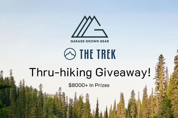 The Trek & Garage Grown Gear Present the 2024 Thru-Hiking Giveaway