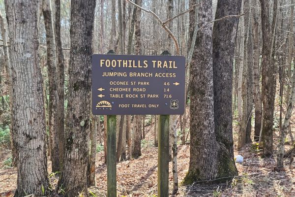 Shake Down Hike on the Foothills Trail