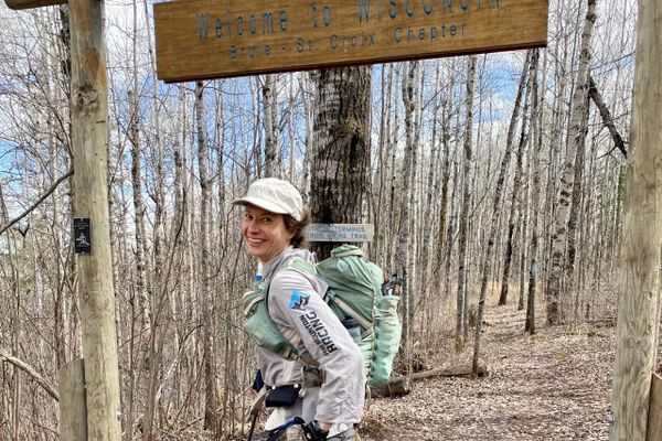 3 Days, 215 Miles, 25 Minutes of Sleep: Andrea Larson Sets FKT on Wisconsin’s North Country Trail