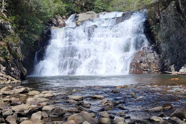 Day 46: Laurel Fork Falls and Ankle Sprains
