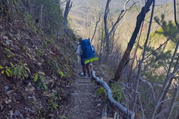 Going Downhill Can be Harder than Uphill on the Appalachian Trail