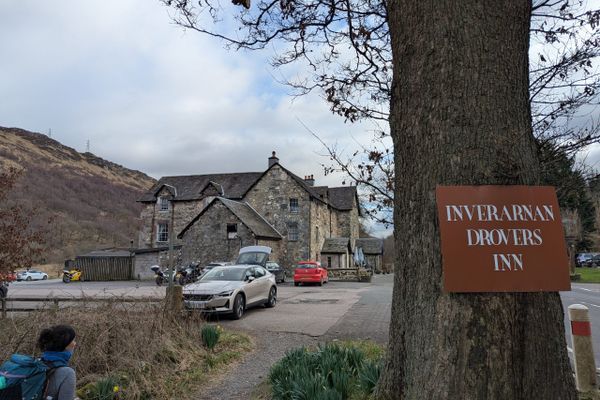 West Highland Way Day 6 to Inveranan: Roots, Caves, and a Roast