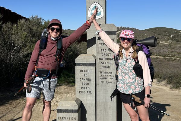 Days 1-4 on the Pacific Crest Trail: Campo to Mile 63