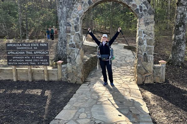 A trail name, a thunderstorm and a tramily