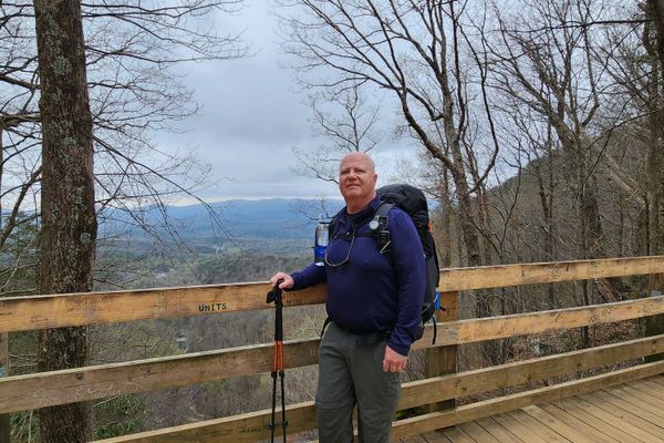 Day 1 SASH #10: Amicalola Falls SP to Springer Mountain Shelter, GA