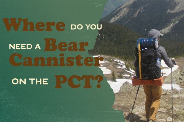 Where Do You Need a Bear Canister on the PCT?