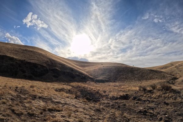 The Gila Fades Behind