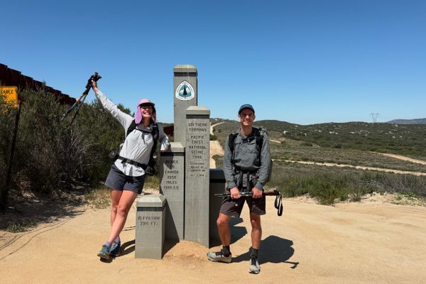 PCT Day 1 – Kiss the Border Goodbye