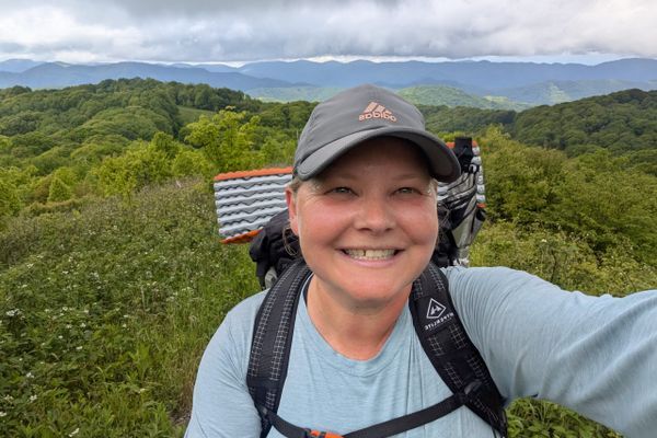 Cruising (then limping) into Hot Springs: A favorite spot, a favorite town