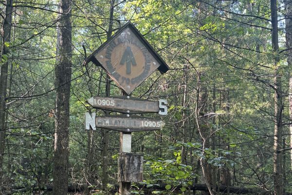 My Gear at the Appalachian Trail Halfway Point
