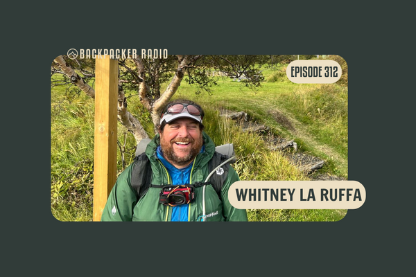 Thru-Hiking for 30 Years, Working for ALDHA-West, Six Moon Designs, & FarOut, and Ridgerunning with a Dog with Whitney “Allgood” La Ruffa (BPR #312)
