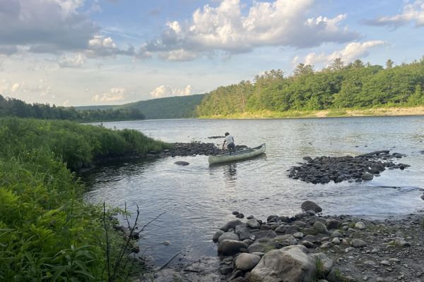Late Night Kennebec River Crossings