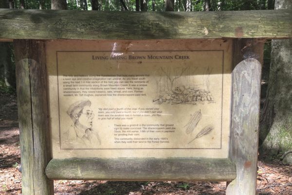 Day 58: Independence Day and Hiking in the Brown Mountain Creek Communiry of Formerly Enslaved People