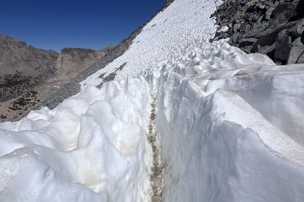 Climbing to the Highest Point on the Pacific Crest Trail