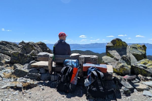 Day 6 on the Tahoe Rim Trail: Finding the going tough