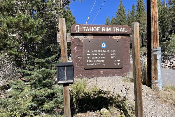 Day 13 on the Tahoe Rim Trail: Finally reaching the lake itself