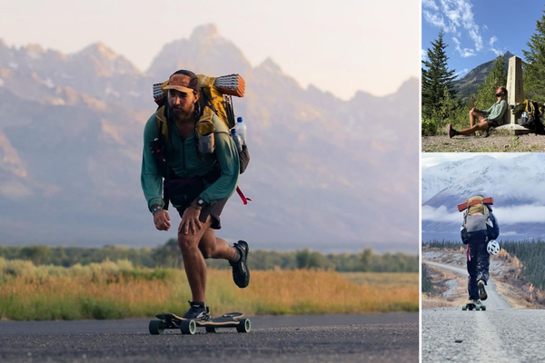 Man Skateboards From Mexico to Alaska on the Continental Divide: “It’s Honestly the Worst Way To Thru-Travel”