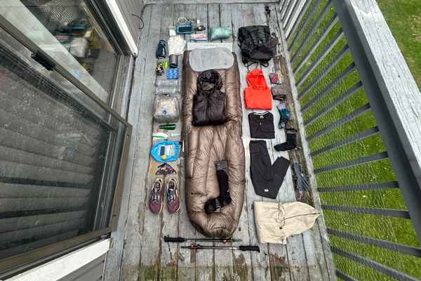 Less is More – New England Trail Gear List